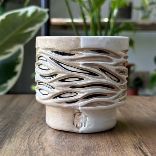 كوب فن النحت المختلف