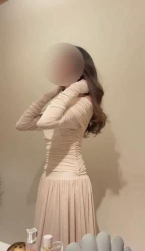 فستان ناعم شيفون