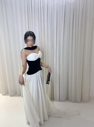 فستان ناعم انيق