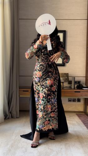 فستان فخم تطريز الاصل