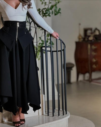 فستان ناعم بتصميم انيق