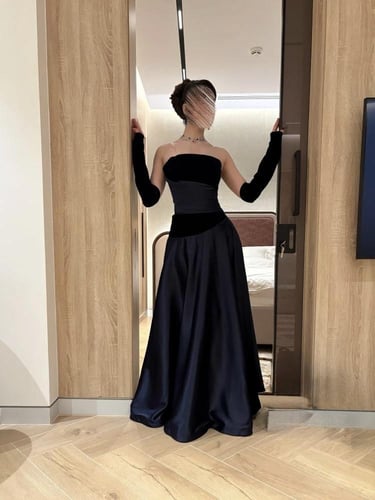 فستان مدى كحلي