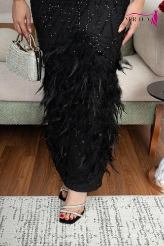 فستان سهرة مميز اسود