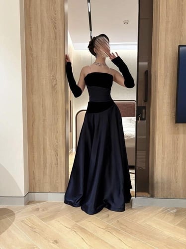 فستان مدى كحلي