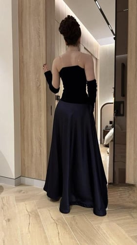 فستان مدى كحلي