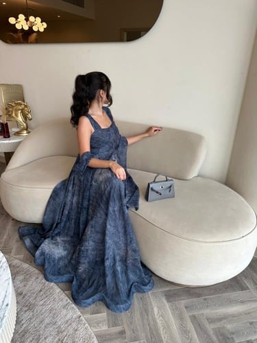 فستان خامة شيفون