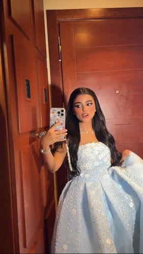 فستان رزان عبدلله مميز