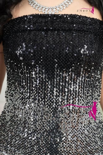 فستان مطرز مميز