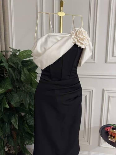 فستان ناعم راقي خامه باربي بقصه مميزه