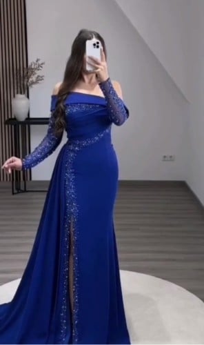 فستان سهرة ناعم