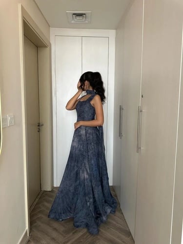 فستان خامة شيفون