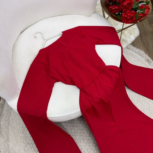 فستان عودي انيق