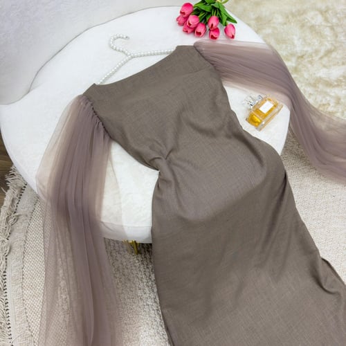 فستان كولكشن رمضان خامة كتان الأصلي