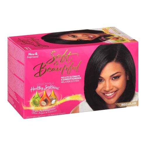 Soft & Beautiful Hair Straightening Cream for Norm...