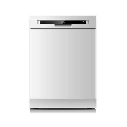 غسالة صحون ميديا 12 مكان 6 برامج أبيض WQP125201CWE...