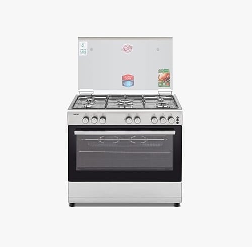 فرن غاز اوسكار 5 شعلة 60*90 سم تركي – ستيل