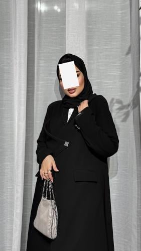 بليزر مبطن نص كلوش