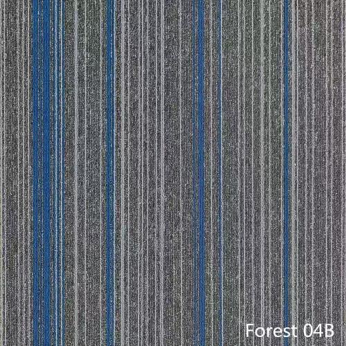 موكيت بلاط مكاتب ازرق مستطيل F4