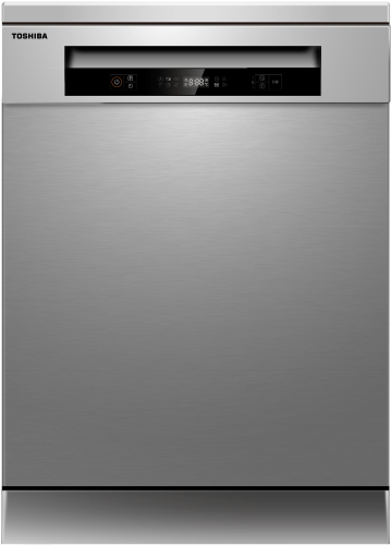 جلاية صحون توشيبا ، 14 مكان ، 6 برامج ، فضي ، DW-1...