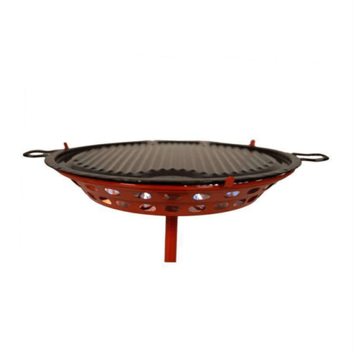 طقم شواية رحلات دائرية مع شنطة تركي