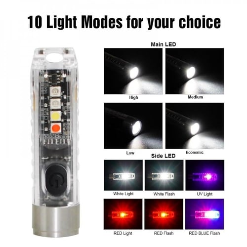 كشاف يدوي صغير المطور S-11 حبة + حبة