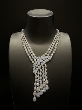 ملكي - طقم دقة الماس ذهبي و فضي