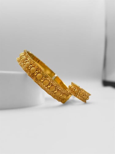 سوارة وخاتم عيار ٢١