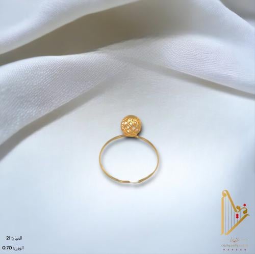 خاتم ناعم و واقي عيار 21