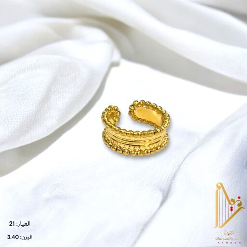 خاتم انيق عيار 21