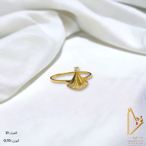 خاتم انيق عيار 21