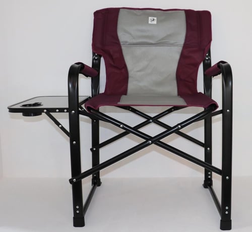 كرسي تنفيذي فاخر مع طاولة جانبية