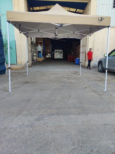 مظلة قابلة للطي 3×3 متر – ارتفاع 2.5 متر بتصميم قو...