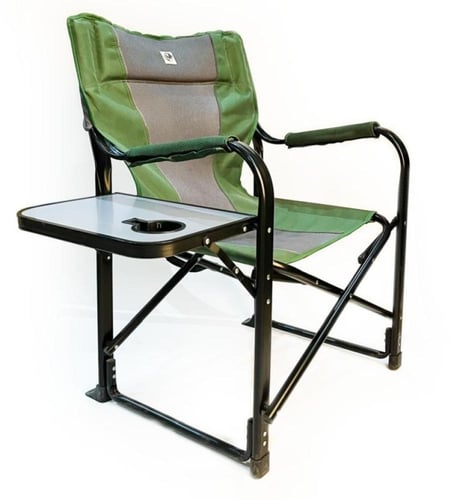 كرسي تنفيذي فاخر مع طاولة جانبية