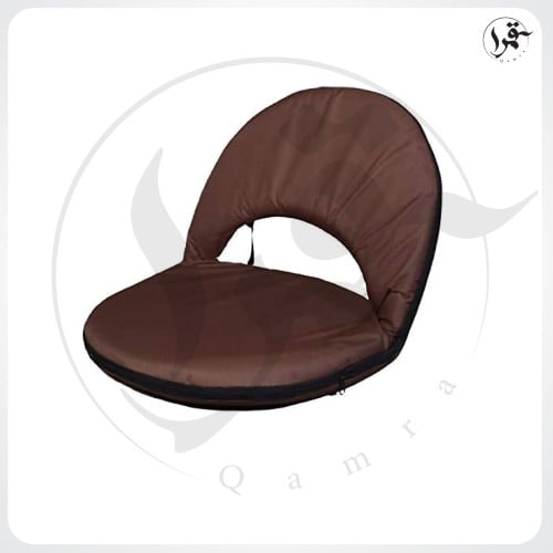 كرسي أرضي مدور بتصميم عصري مريح وداعم للظهر | قمرا