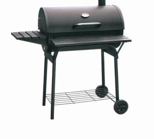 شواية حدائق مع طاولة أمامية ورف جانبي – تجربة شواء...