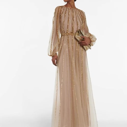 فستان هدى حسين