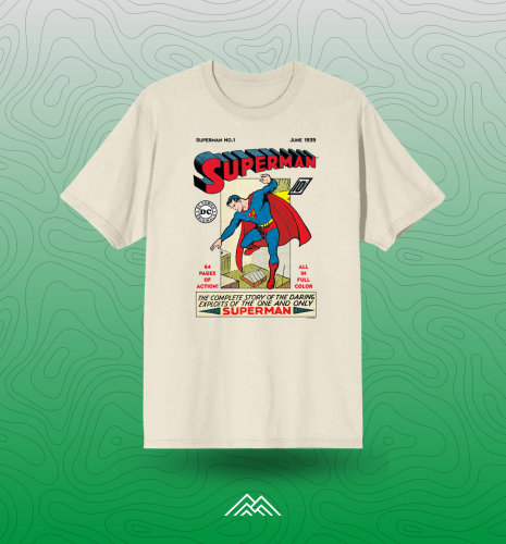 تيشيرت سوبرمان (الذكرى التسعين – تصميم كلاسيكي)