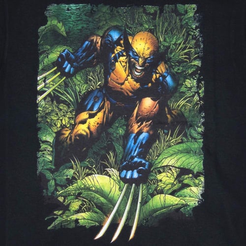 تيشيرت وولفرين الهجوم العنيف في أرض المتوحشين