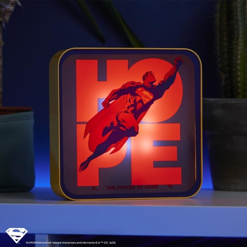 مصباح سوبرمان مكتبي / جداري أكريليك