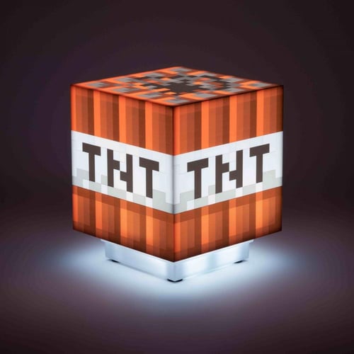 مصباح TNT من ماينكرافت مع صوت