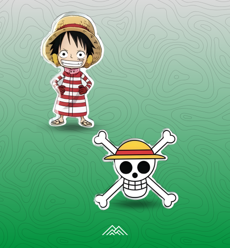 بروش لوفي و جمجمة لوفي