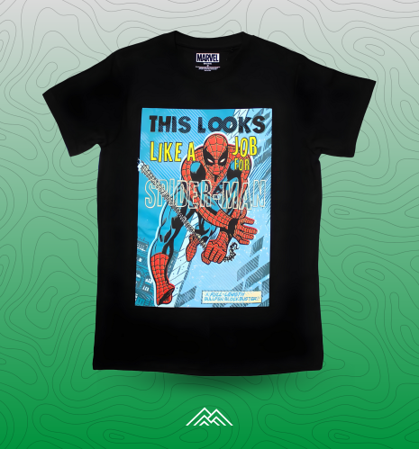 تيشيرت مارفل يبدو أنه عمل لسبايدرمان