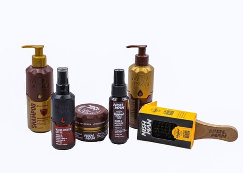 مجموعة العناية باللحيه والشارب