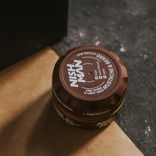 نيشمان واكس (بالم ) عناية بالشارب واللحية 100 مل