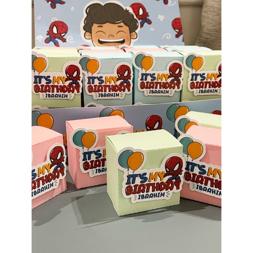 Spiderman boxes