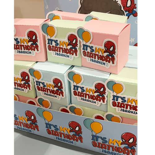 Spiderman boxes