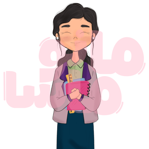 رسم شخصية كرتونية