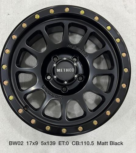 جنوط ميثود 17*9 - 5*139- ET0 - CB110.5 البيع بالطق...