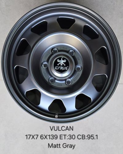 جنوط VULCAN سيريوس 17*7 - 6*139 - ET30 - CB95 البي...