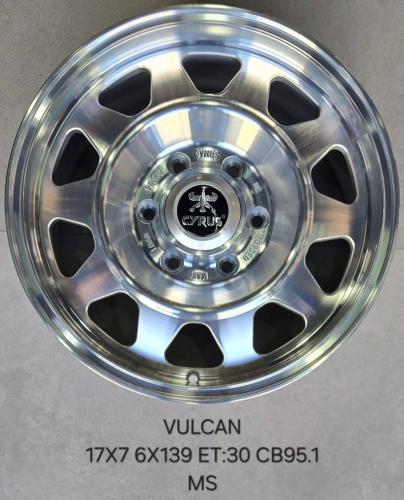 جنوط VULCAN سيريوس 17*7 - 6*139 - ET30 - CB95 البي...